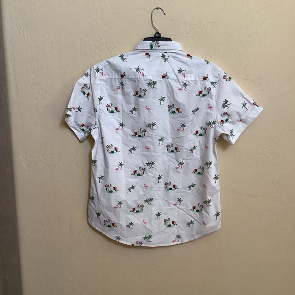 denim and flowers medium shirt - Picture 2 of 2